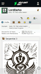 Mobile Screenshot of lorddarko.deviantart.com
