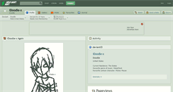 Desktop Screenshot of idoodle-x.deviantart.com