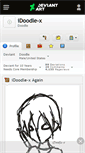 Mobile Screenshot of idoodle-x.deviantart.com