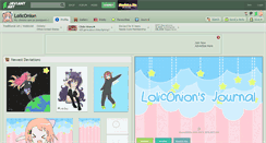 Desktop Screenshot of loliconion.deviantart.com