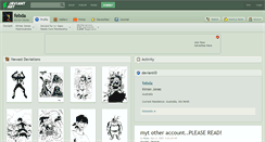Desktop Screenshot of febda.deviantart.com