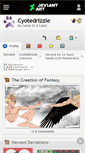 Mobile Screenshot of cyotedrizzle.deviantart.com