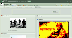 Desktop Screenshot of dirtbiker715.deviantart.com