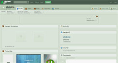 Desktop Screenshot of phokono.deviantart.com