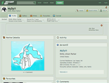 Tablet Screenshot of mydyi1.deviantart.com