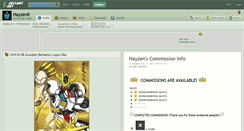 Desktop Screenshot of hayzenr.deviantart.com