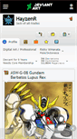 Mobile Screenshot of hayzenr.deviantart.com