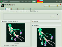 Tablet Screenshot of hinata-takeover.deviantart.com