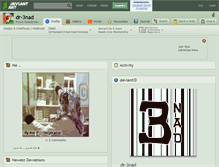 Tablet Screenshot of dr-3nad.deviantart.com