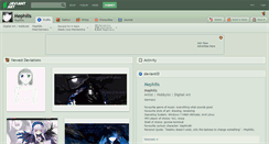 Desktop Screenshot of mephilis.deviantart.com