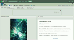 Desktop Screenshot of jasx.deviantart.com