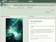 Tablet Screenshot of jasx.deviantart.com