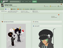 Tablet Screenshot of iishari-chan.deviantart.com