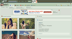 Desktop Screenshot of adhie77.deviantart.com