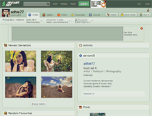 Tablet Screenshot of adhie77.deviantart.com