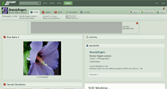 Desktop Screenshot of brandyrogers.deviantart.com