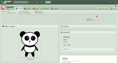 Desktop Screenshot of mslana.deviantart.com