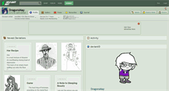 Desktop Screenshot of dragonsmay.deviantart.com