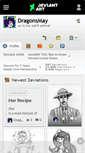 Mobile Screenshot of dragonsmay.deviantart.com