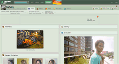 Desktop Screenshot of highaim.deviantart.com