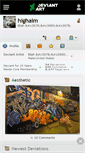 Mobile Screenshot of highaim.deviantart.com