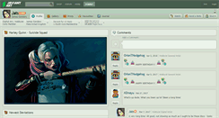Desktop Screenshot of jats.deviantart.com