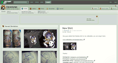 Desktop Screenshot of cleveravian.deviantart.com