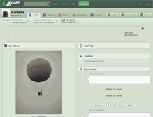 Tablet Screenshot of marakka.deviantart.com