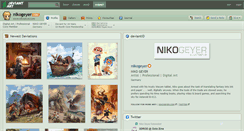 Desktop Screenshot of nikogeyer.deviantart.com