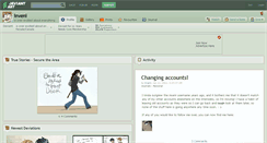 Desktop Screenshot of inveni.deviantart.com