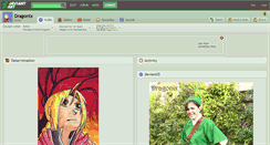Desktop Screenshot of dragonix.deviantart.com