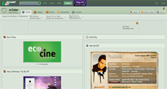 Desktop Screenshot of m3zter.deviantart.com