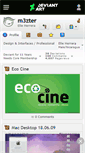 Mobile Screenshot of m3zter.deviantart.com
