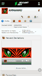 Mobile Screenshot of annammu.deviantart.com