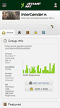 Mobile Screenshot of intergender.deviantart.com