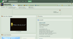 Desktop Screenshot of ladyrevan82.deviantart.com
