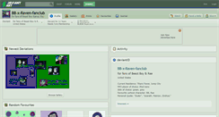 Desktop Screenshot of bb-x-raven-fanclub.deviantart.com