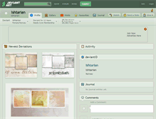 Tablet Screenshot of ishtarian.deviantart.com
