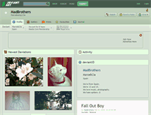 Tablet Screenshot of madbrothers.deviantart.com