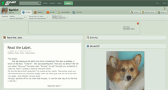 Desktop Screenshot of barkis1.deviantart.com