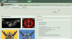 Desktop Screenshot of mental-mayhem.deviantart.com
