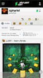 Mobile Screenshot of aphariel.deviantart.com