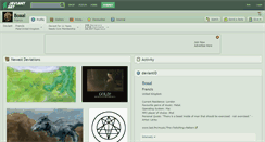 Desktop Screenshot of boaal.deviantart.com