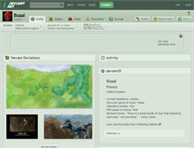 Tablet Screenshot of boaal.deviantart.com