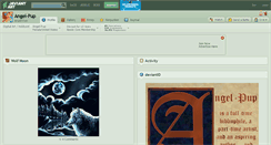 Desktop Screenshot of angel-pup.deviantart.com