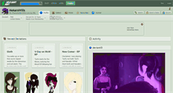 Desktop Screenshot of mekarawills.deviantart.com