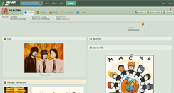 Desktop Screenshot of mutchka.deviantart.com