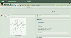 Desktop Screenshot of halfempty15.deviantart.com