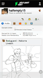 Mobile Screenshot of halfempty15.deviantart.com