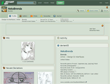 Tablet Screenshot of nekobrenda.deviantart.com
